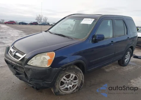 2004 Honda Cr-V Ex из США, поврежденный, VIN JHLRD78844C023948